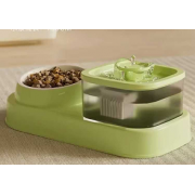 Годівниця поїлка для котів та маленьких собак 2 в 1